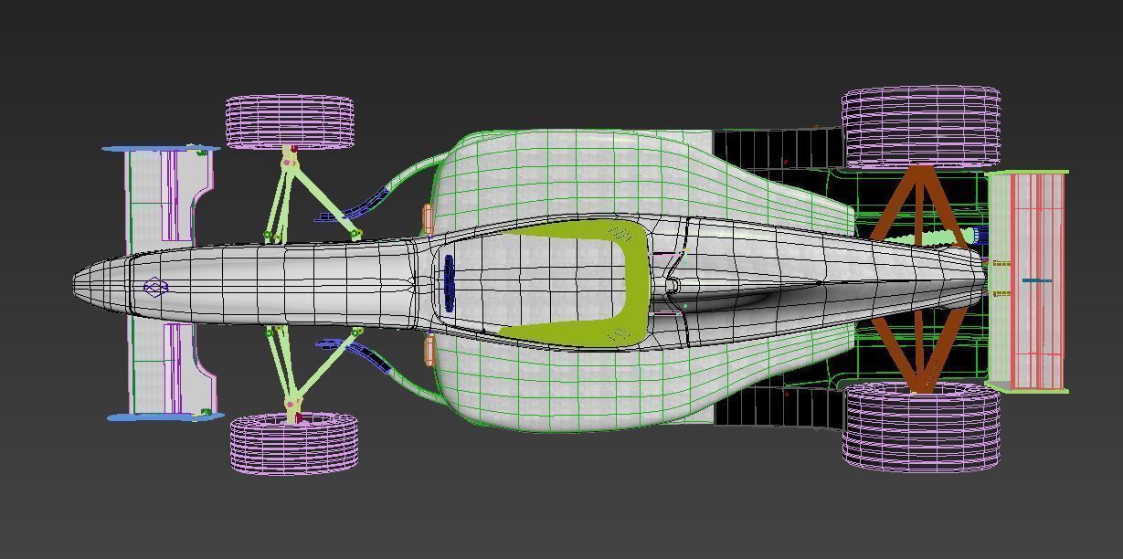 Formel Renault - 2004-05 3D model_6