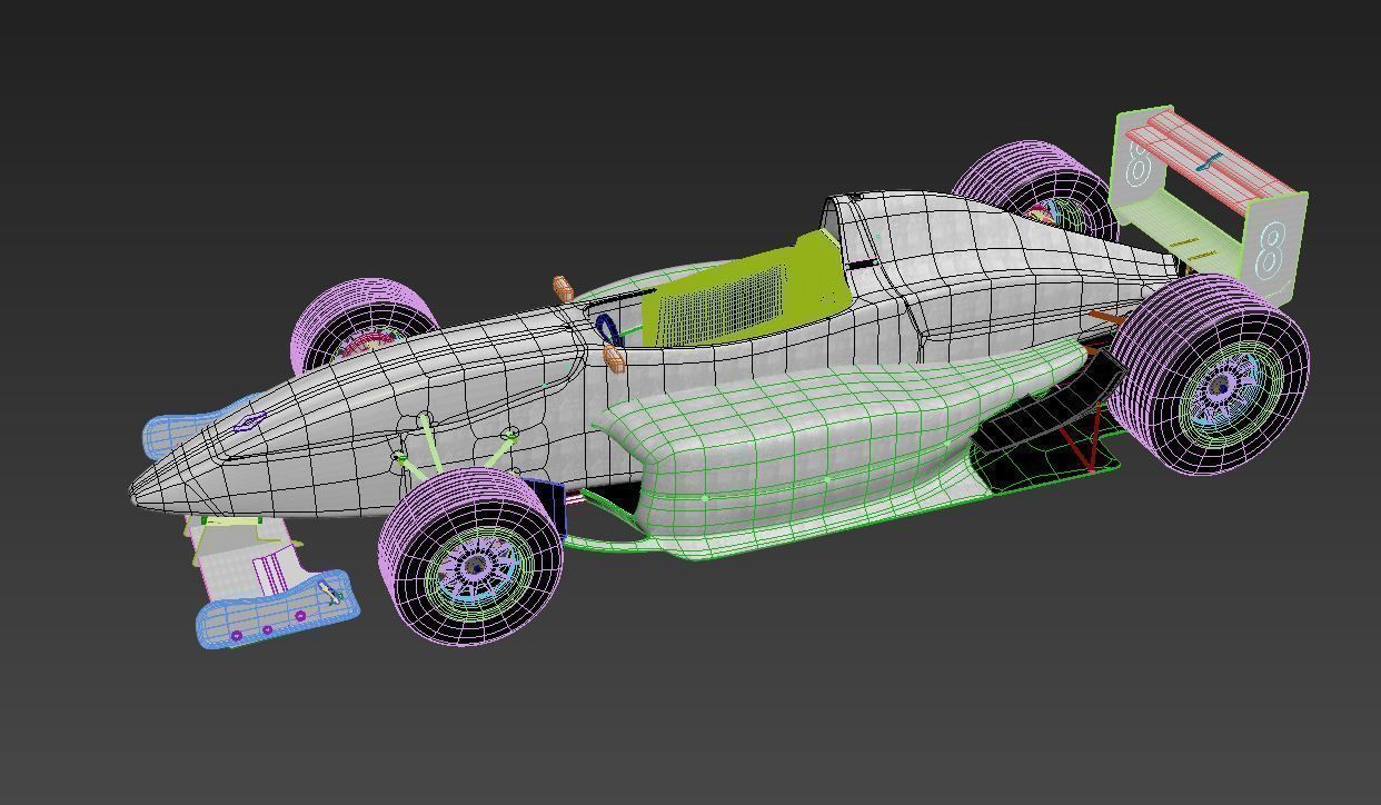 Formel Renault - 2004-05 3D model_4