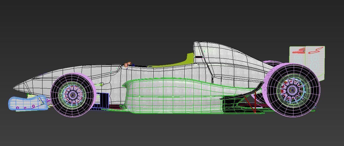 Formel Renault - 2004-05 3D model_7