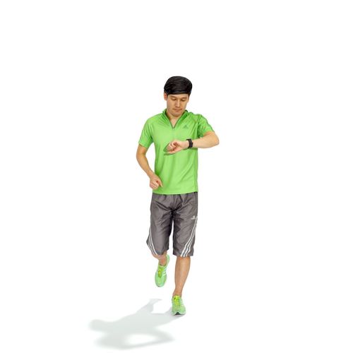 SMan0313-HD2-O02P02-S adirondack running shorts Low-poly 3D model