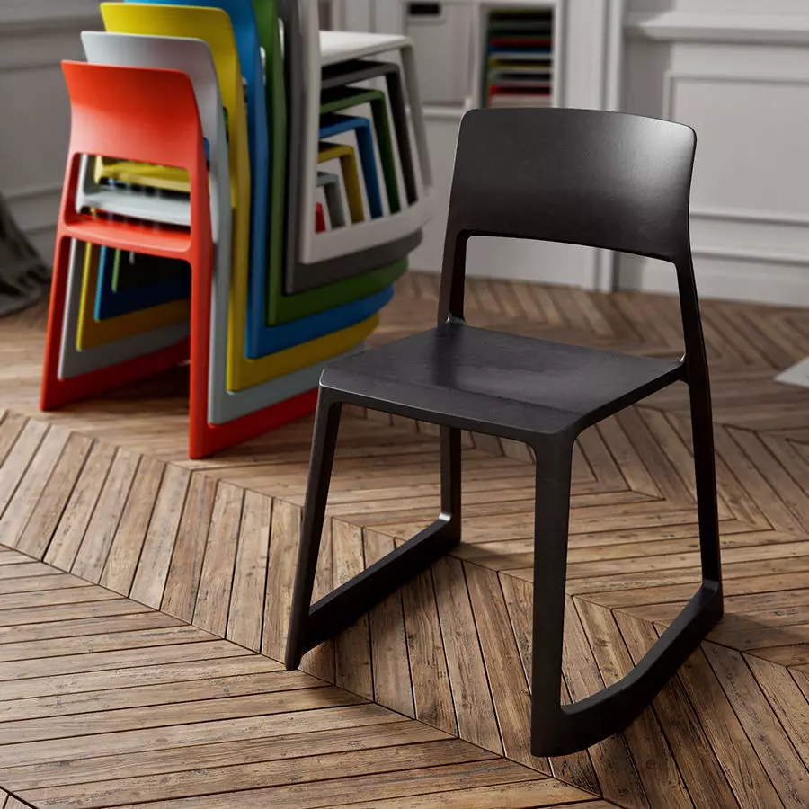 Vitra Tip Ton chair 3D model_0