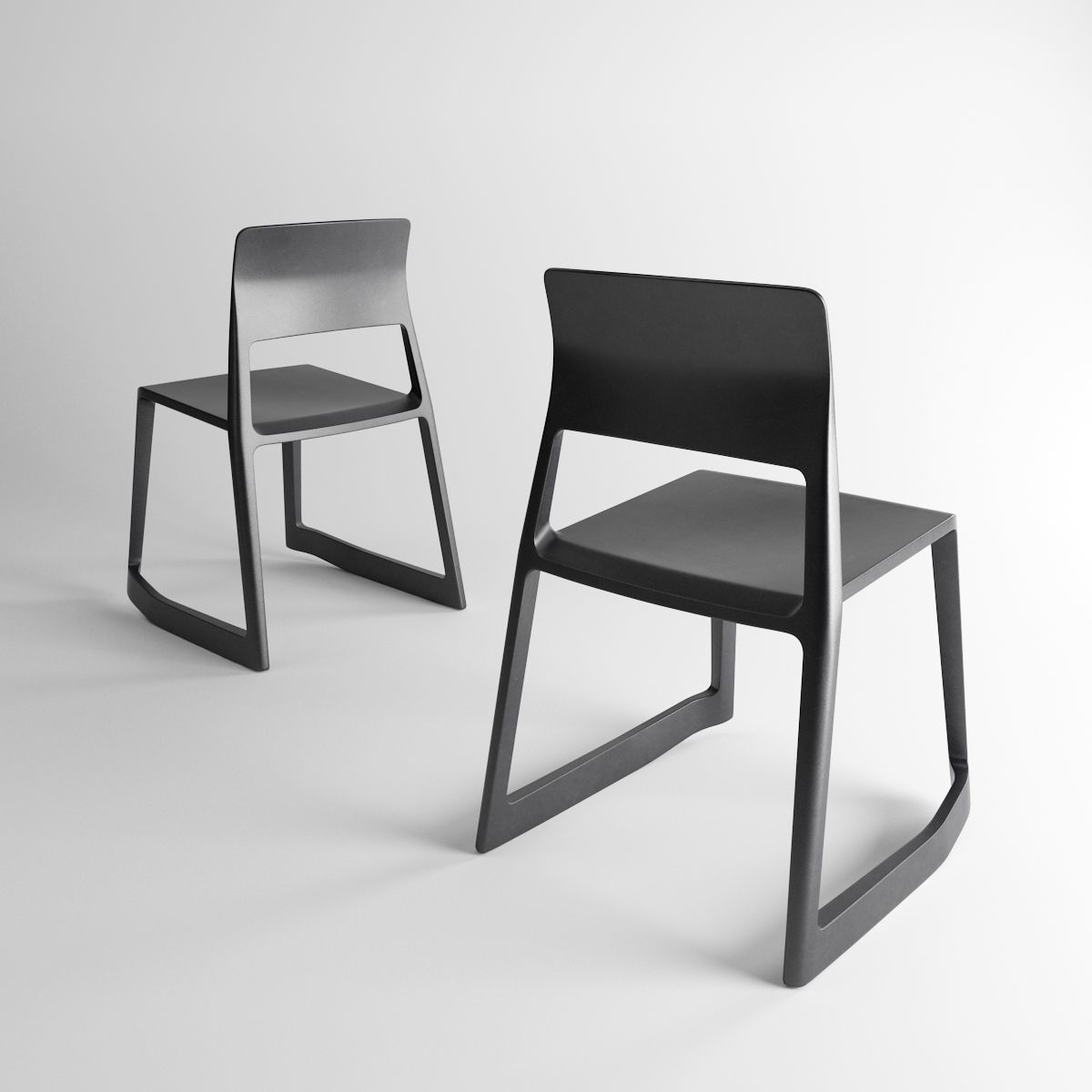 Vitra Tip Ton chair 3D model_5