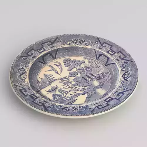 Antique and vintage plate v1