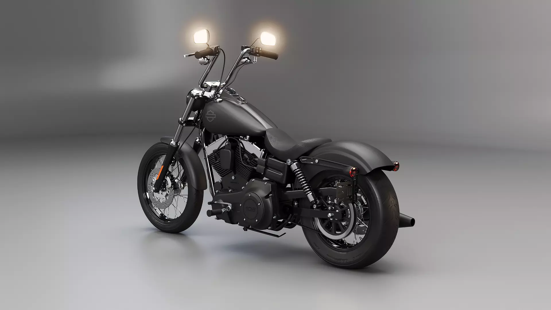 Street Bob 3D model