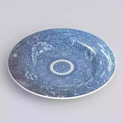 Antique and vintage plate v3