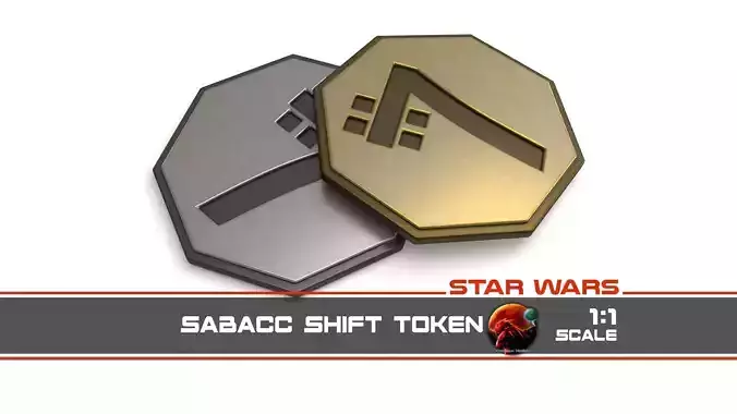 Sabacc Shift Token 1-1 scale