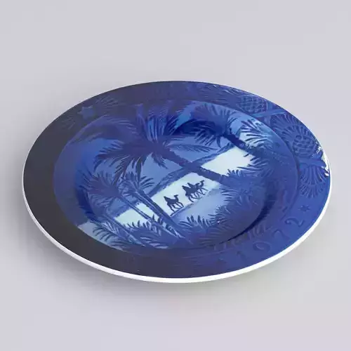 Antique and vintage plate v4