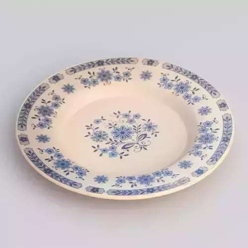 Antique and vintage plate v10