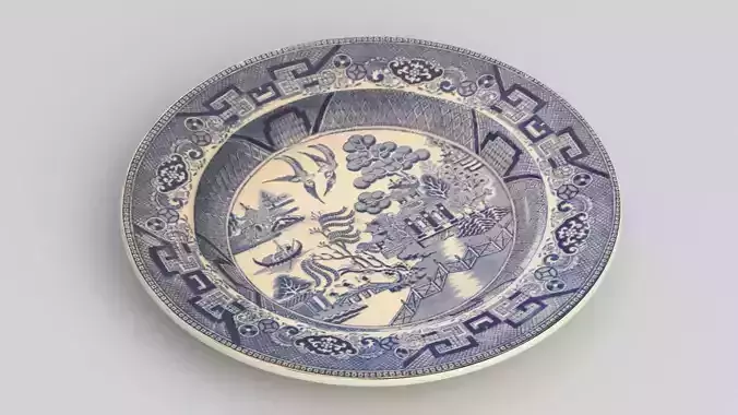 Antique and vintage plate Pack 4