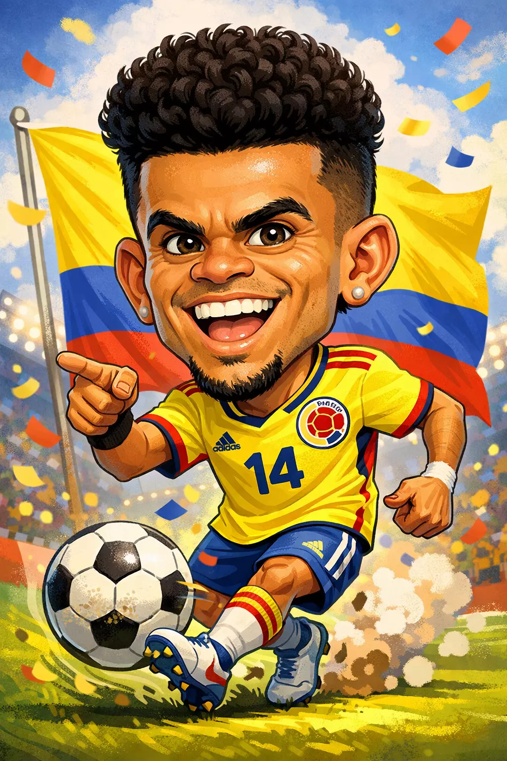 Luis Diaz 3D print model