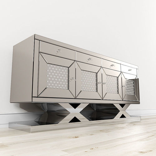 Montreal Accent Cabinet 3D model