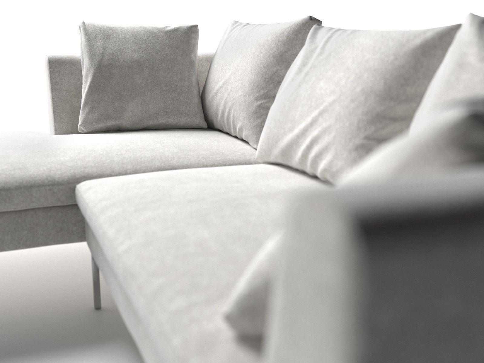 Charles Sofa 3D model_2