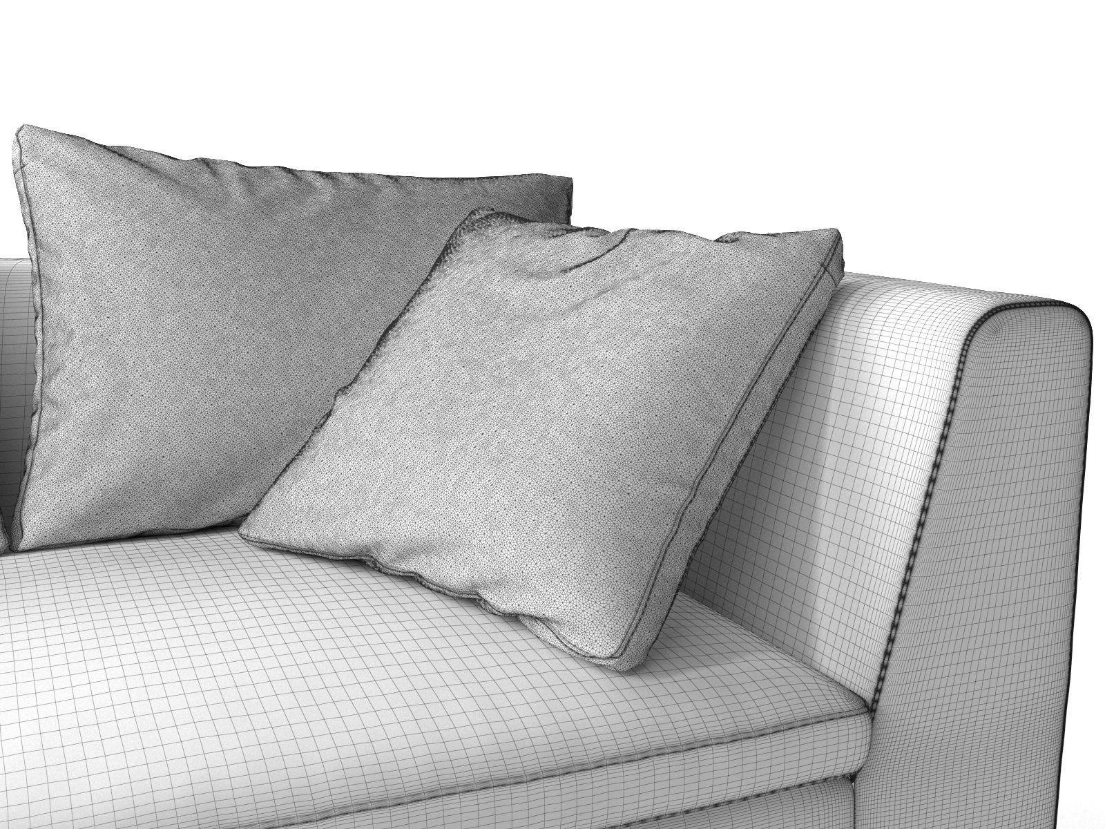 Charles Sofa 3D model_4