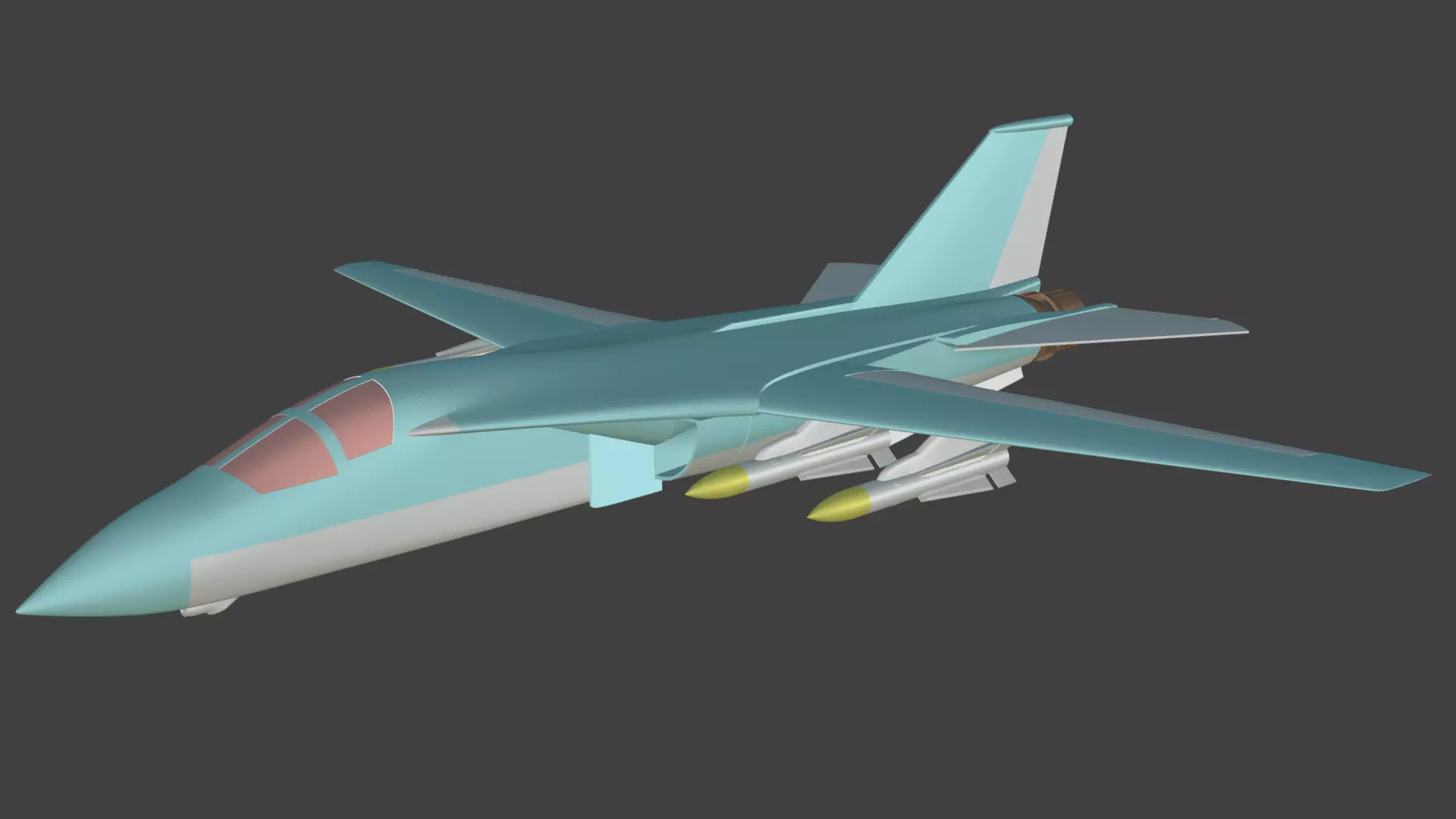 TFX Grumman F-111B 3D print model
