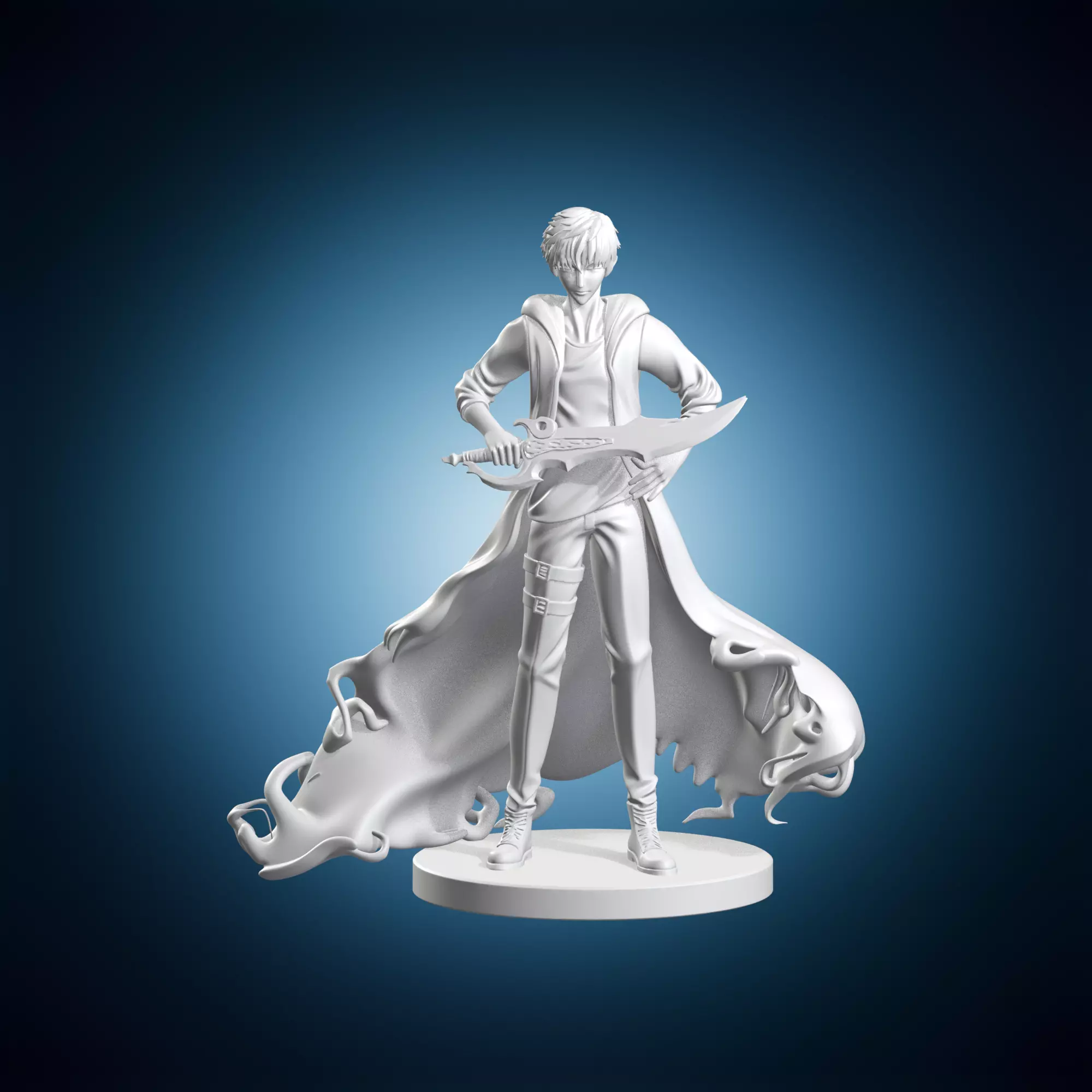 Sung Jinwoo Ground Leveling 3D print model