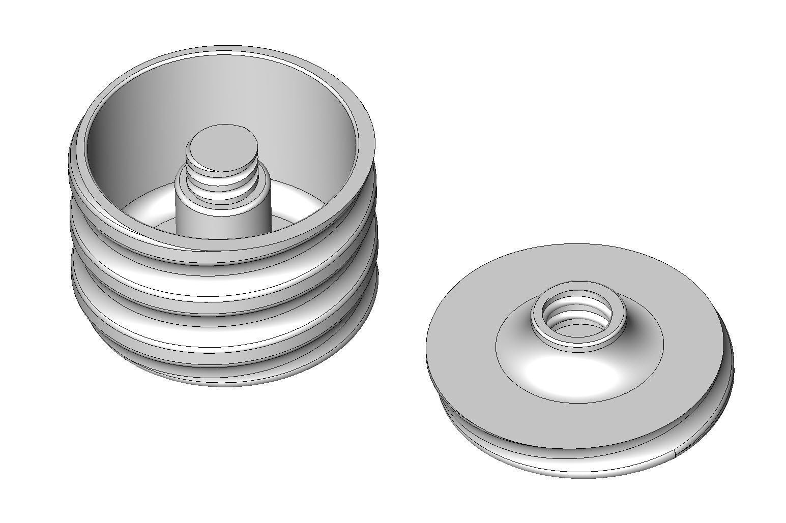 Helical Bracelet Box 3D print model_5