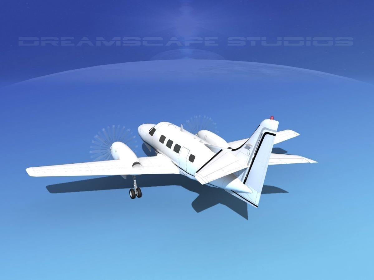 Swearingen SA226-T Merlin III V13 3D model_7
