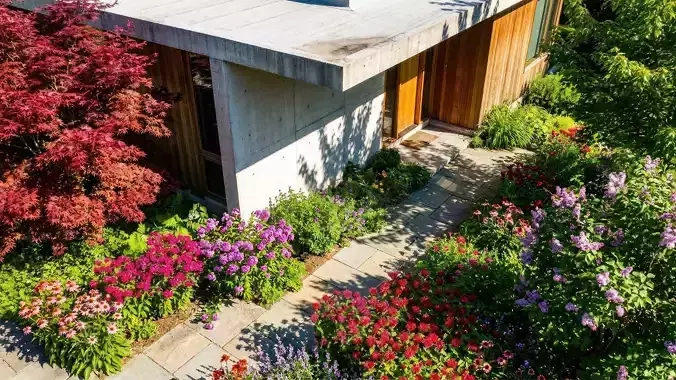North America Garden 3D model 2
