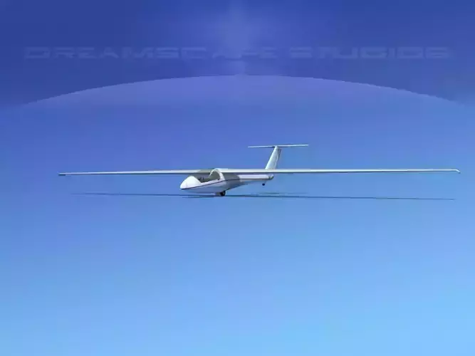 SZD-36 Cobra Glider V13 3D model