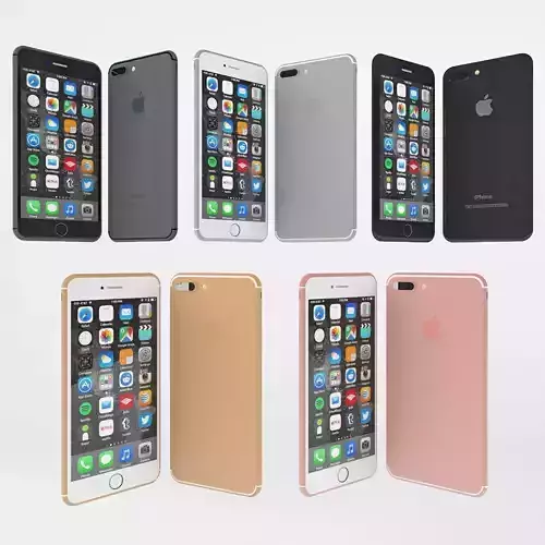 Apple Iphone 7 3D model