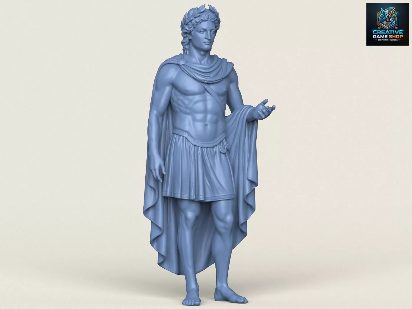 Greek God Apollo 3D print model