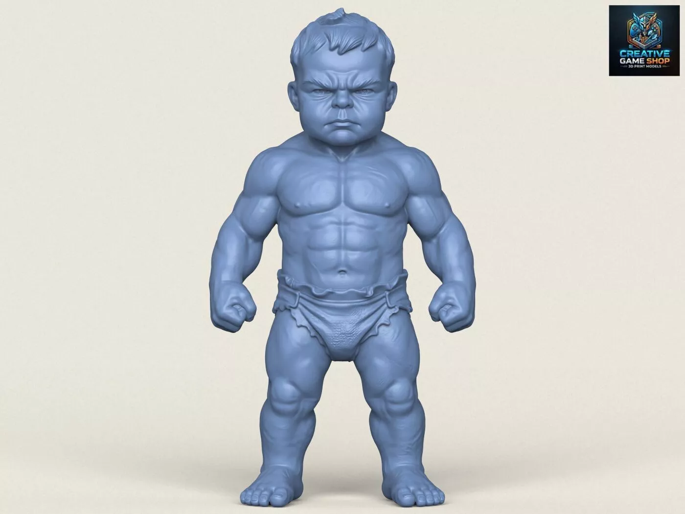 Incredible Baby Hulk 3D print model