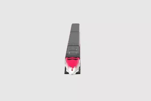 swiss train 3D model