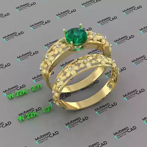 Diamond Rings 3DM STL 