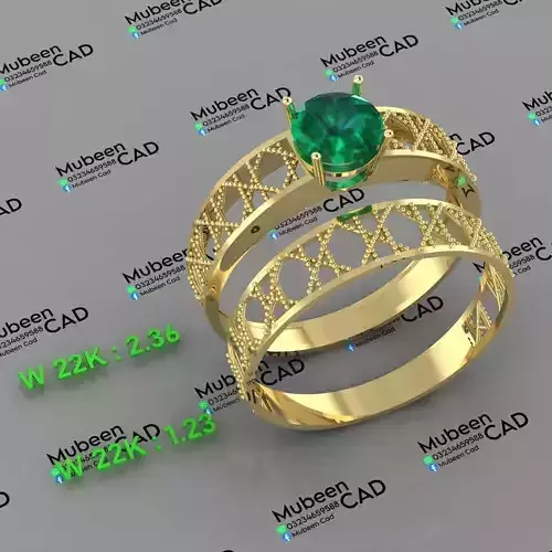 Diamond Rings 3DM STL