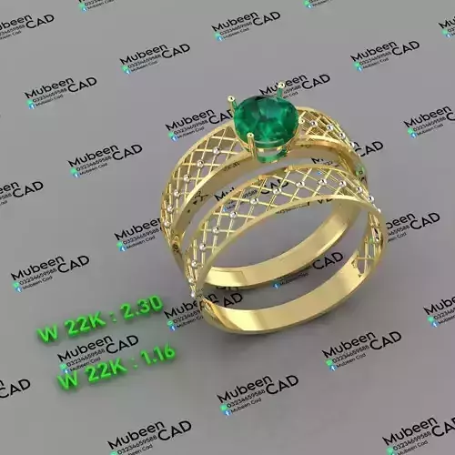 Diamond Rings 3DM STL