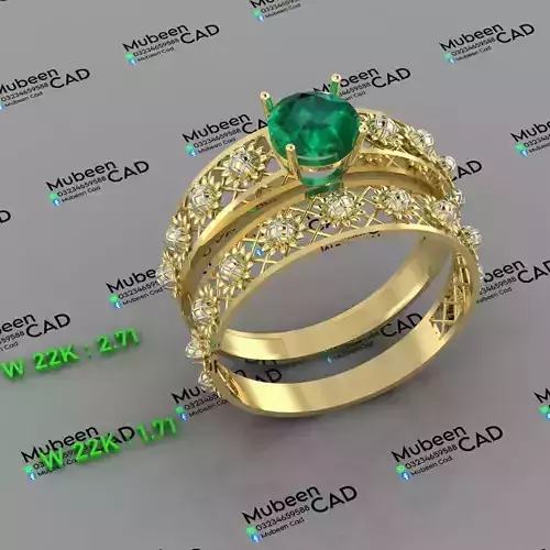 Diamond Rings 3DM STL