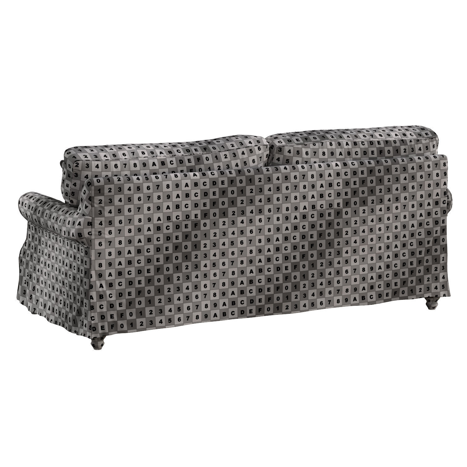 Tifton Sofa Slipcover 3D model_8