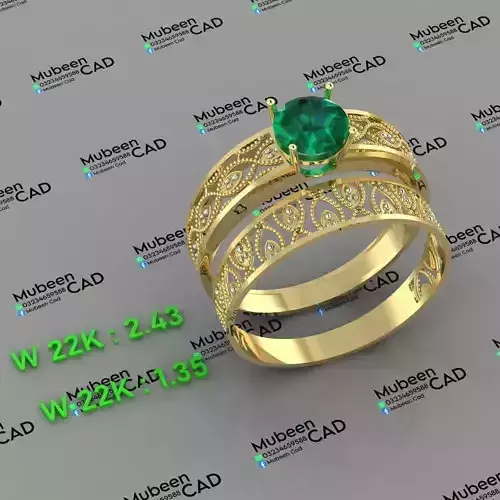 Diamond Rings 3DM STL