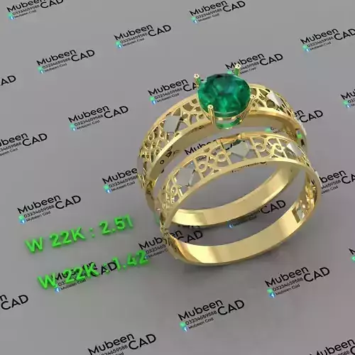 Diamond Rings 3DM STL 