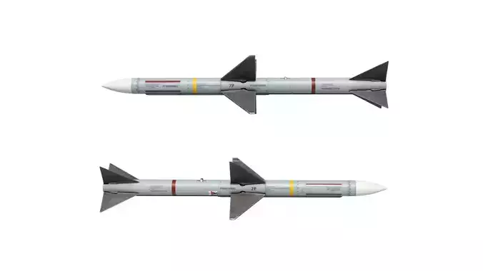 USAAF AIM-7P AIM7 Sparrow air-to-air missile
