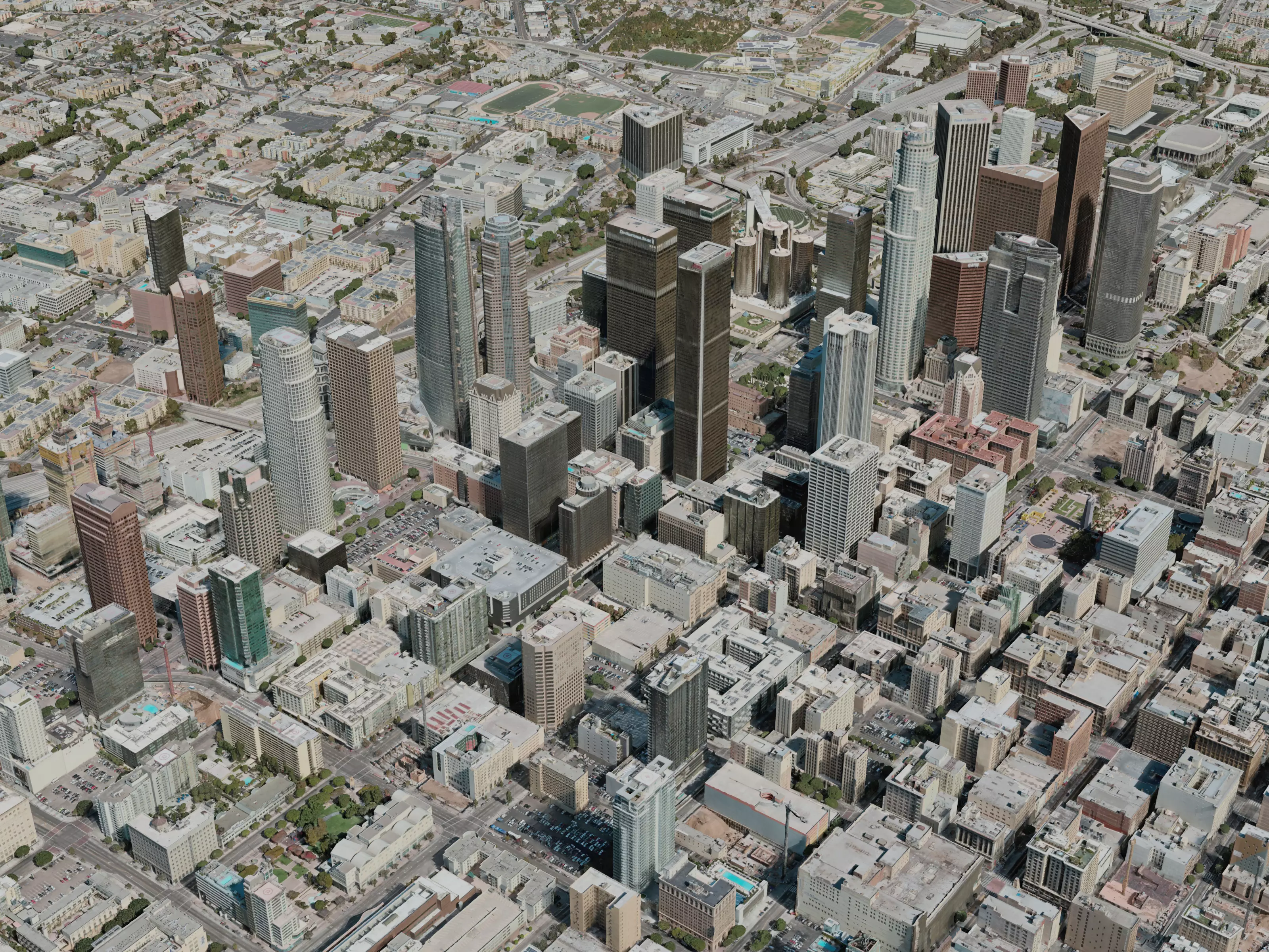 Los Angeles City 3D model