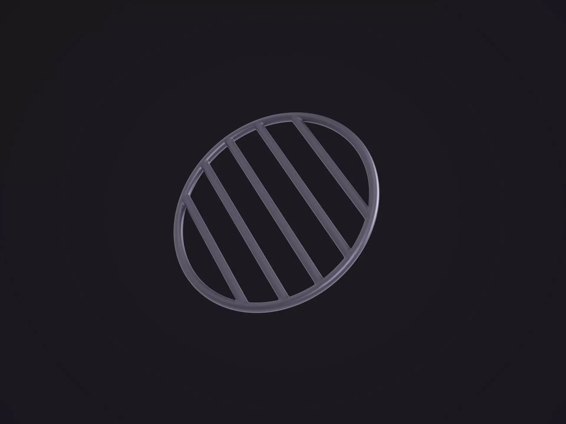 Round Grate 3D model