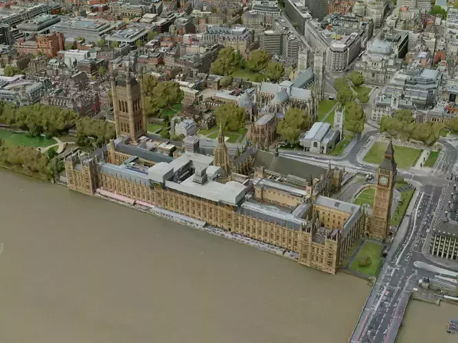 London City 3D model 5