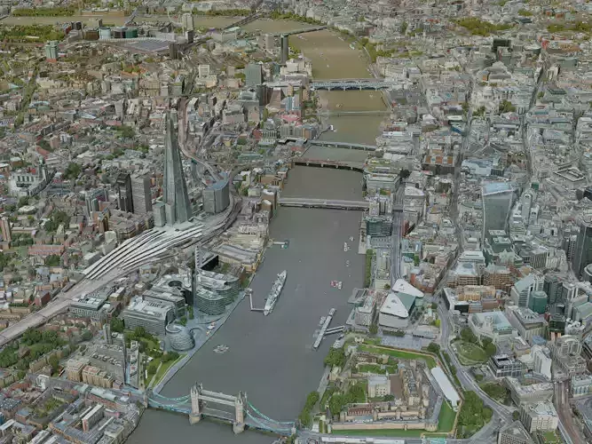London City 3D model