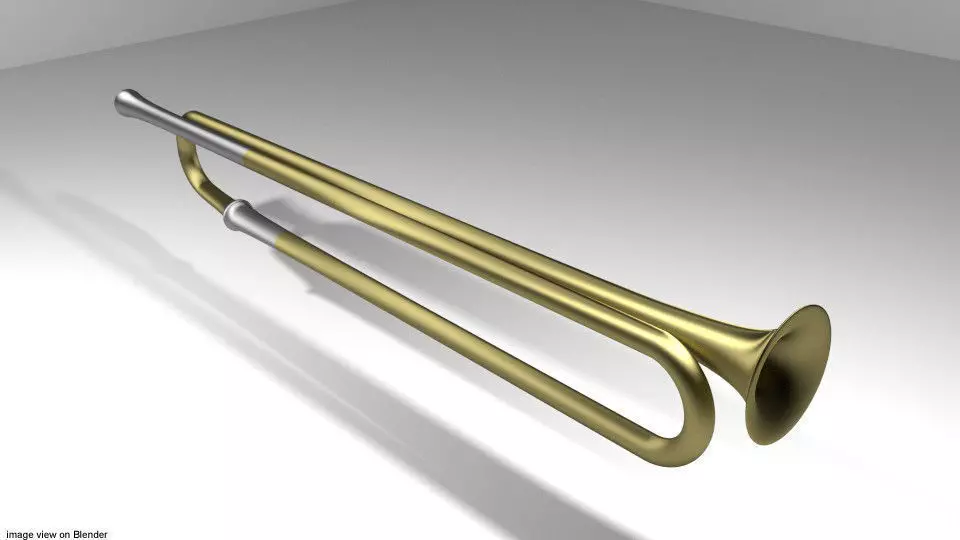 Trumpet Type 1 3D model