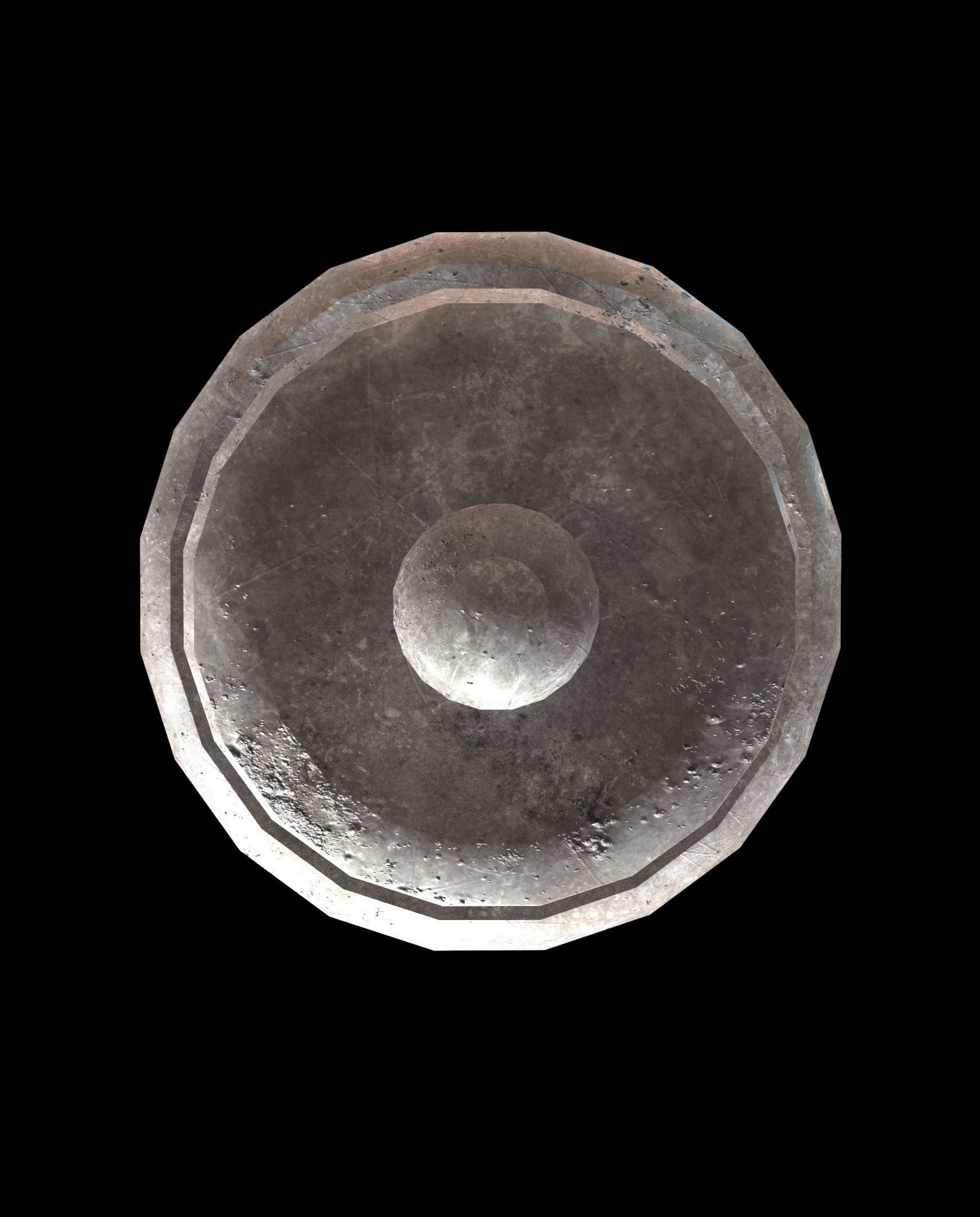 Fountain - PBR - Textured Low-poly 3D model_3