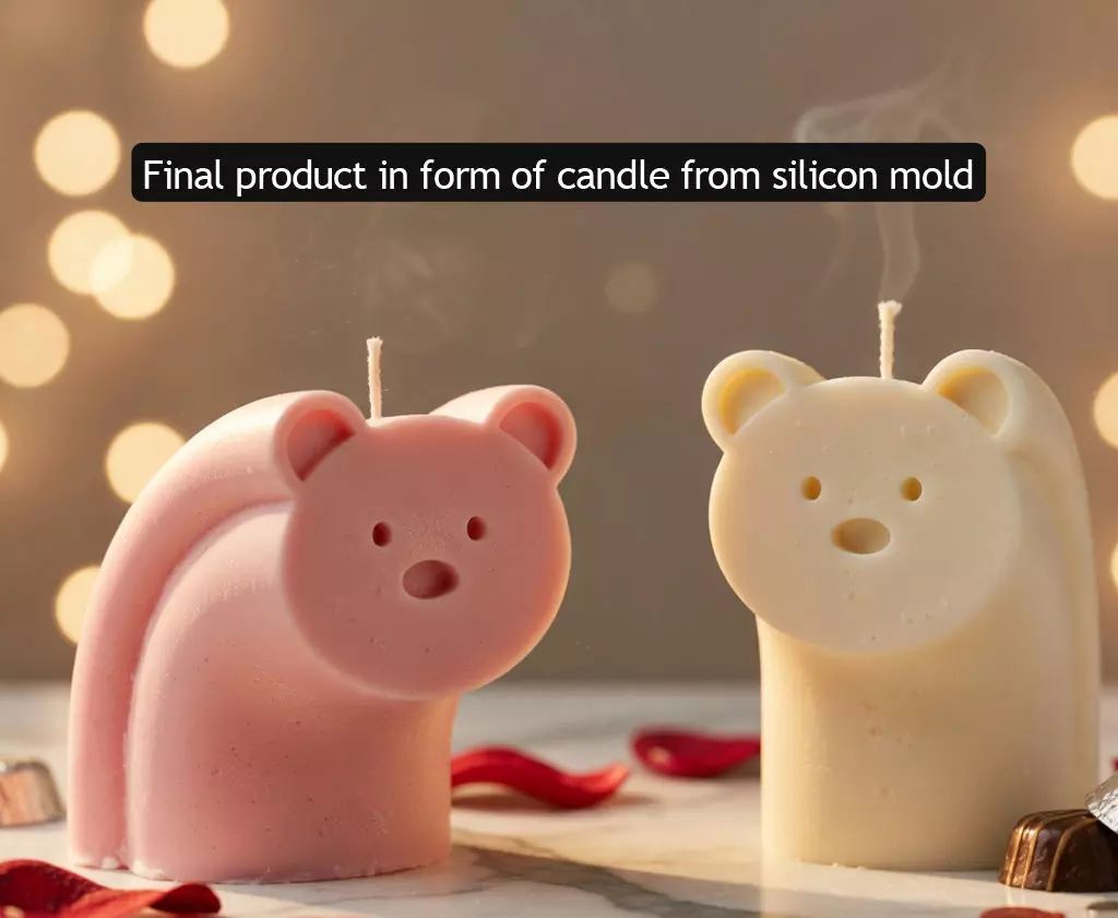 CuteBear Mold Dye 3D print model