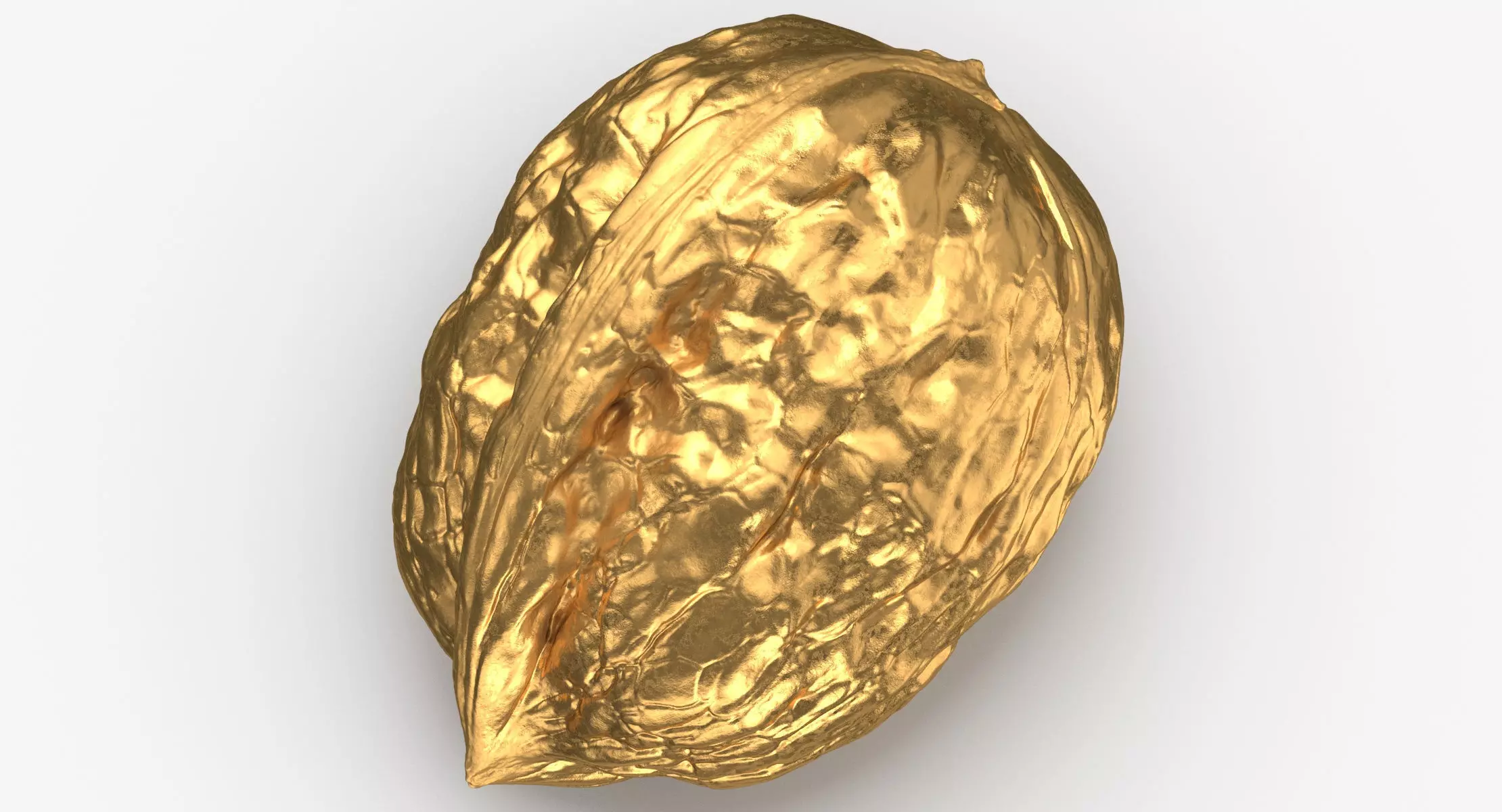 Walnut 04 Gold 3D model
