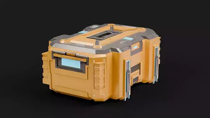 Sci-Fi Ammo Crate