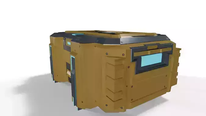 Sci-Fi Ammo Crate