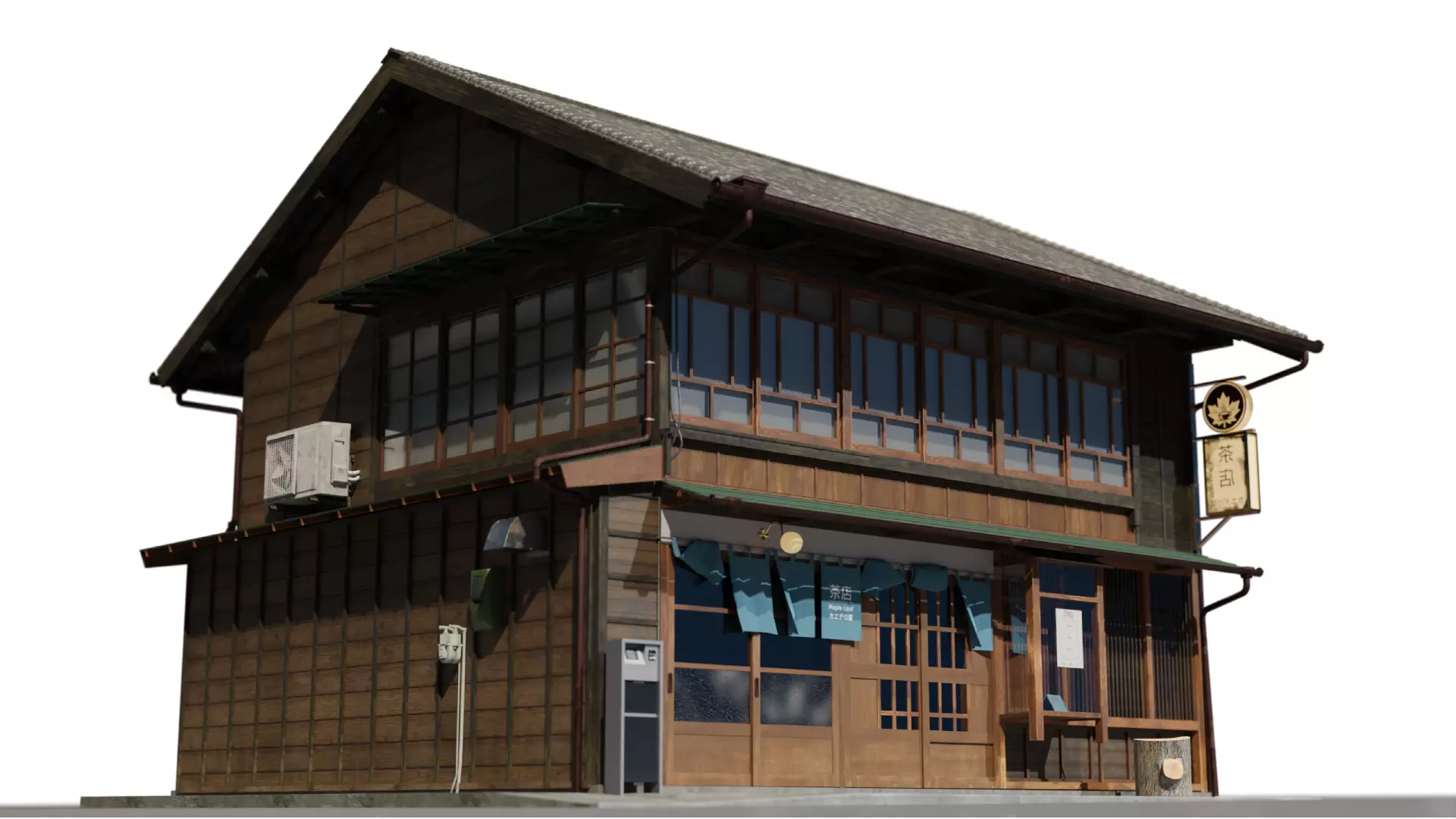 Japanese Cafe 3D model