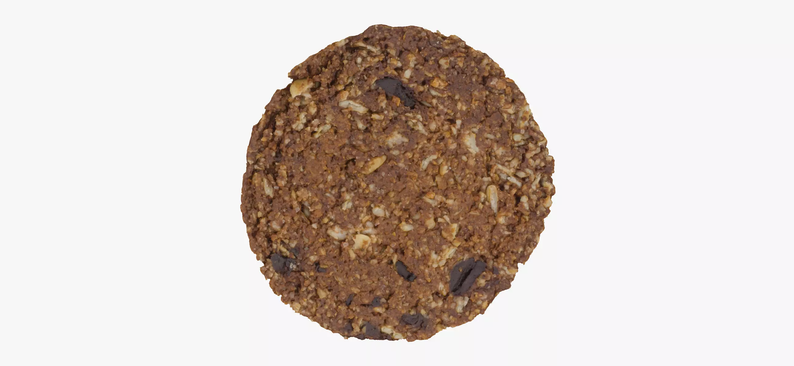 Chocolate Oat Biscuit 01 RAW SCAN 3D model