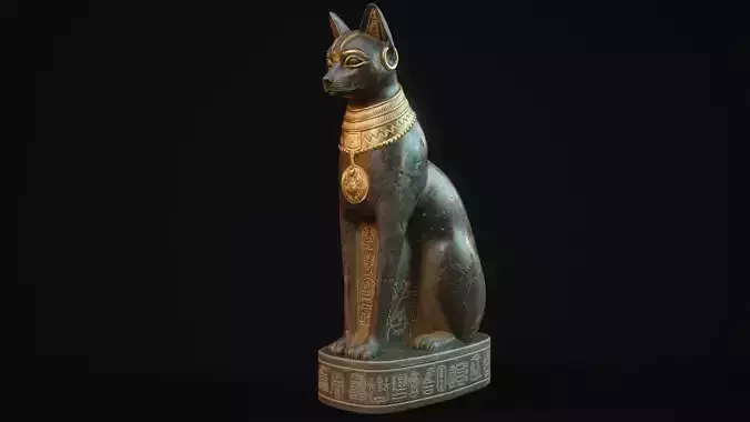 Bastet Statue - Ancient Egyptian Cat Goddess