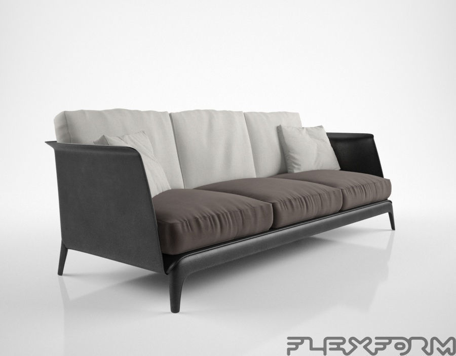 Flexform Isabel Sofa 3D model_2