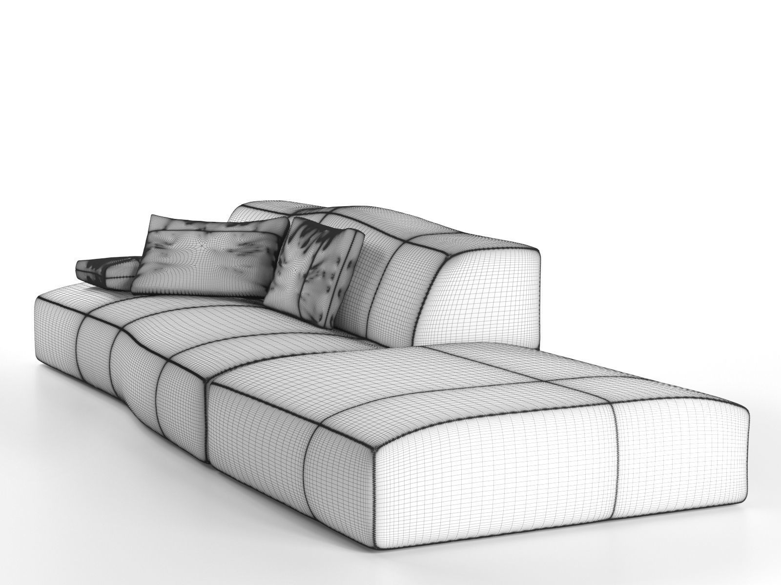 Bend Sofa 3D model_3